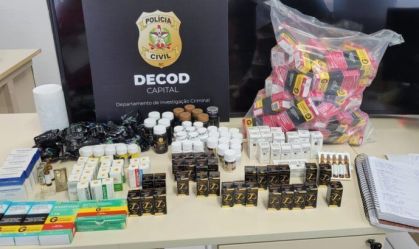 Homem é preso por vender ilegalmente anabolizantes e remédios controlados em SC