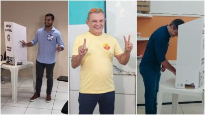 Candidatos à Prefeitura de Fortaleza votam neste domingo (6)