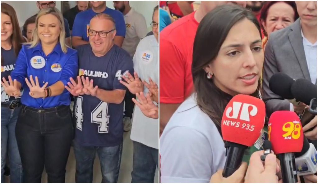 Candidatos à Prefeitura de Natal (RN), Paulinho Freire (União Brasil) e Natália Bonavides (PT) votaram no segundo turno