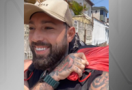 Tatuador morre após colisão entre parapentes em SP; outro homem ficou ferido