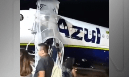Aviões da Gol e da Azul colidem durante manobra no aeroporto de Teresina