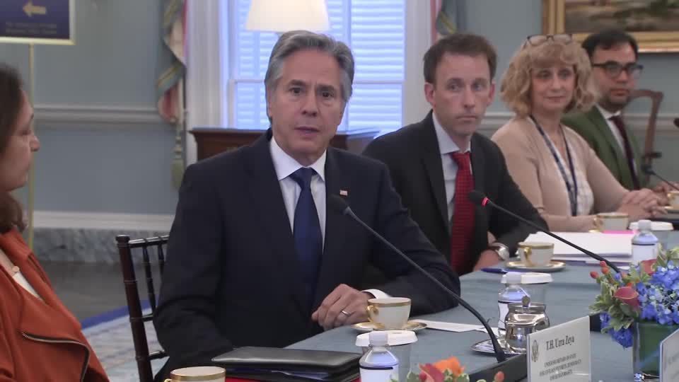 US tracking events in Middle East closely, Blinken says
