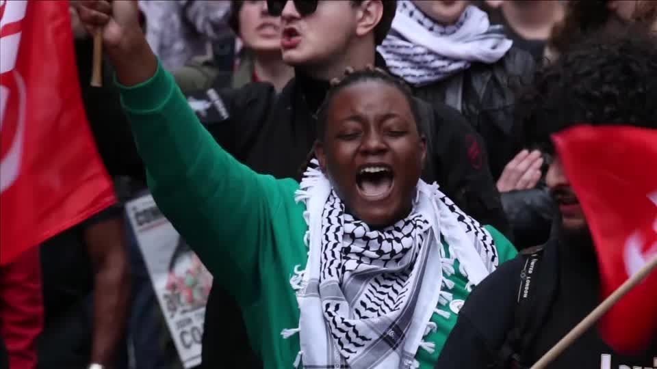 'Listen to your people': Londoners march in support of Gaza as war anniversary nears