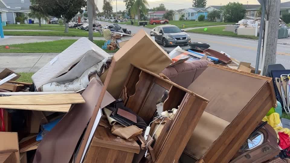 Floridians race to clean up Helene’s debris ahead of next monster hurricane