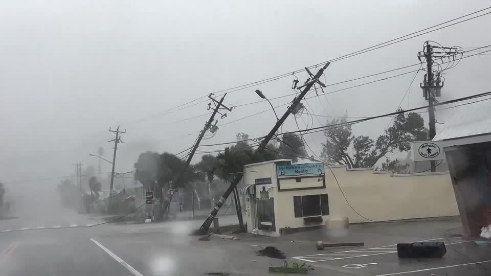 WRAP: Hurricane Milton marches across Florida, brings heavy rain, strong winds and destruction