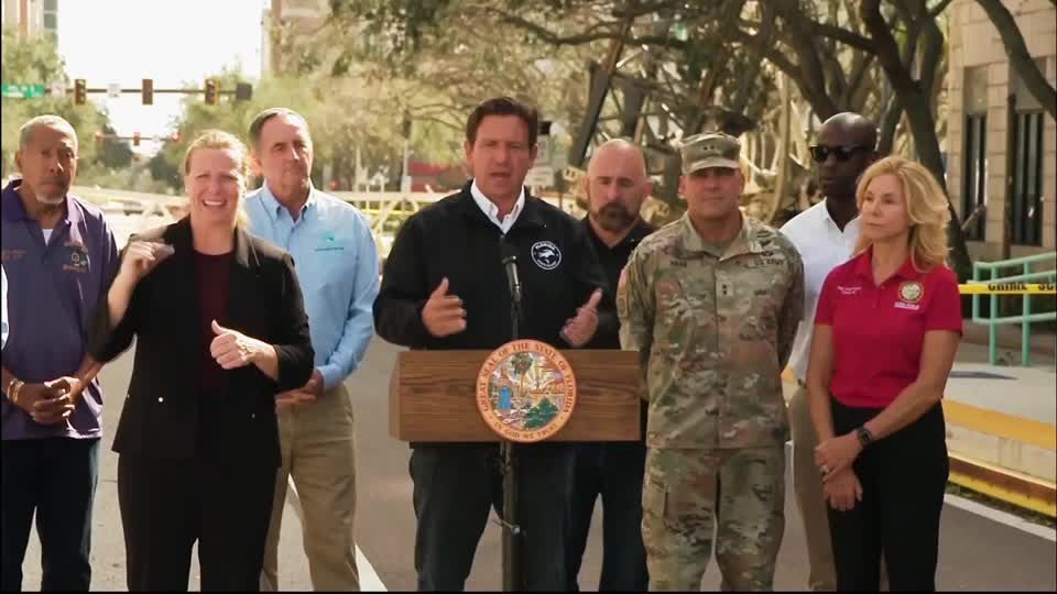DeSantis reminds residents to remain vigilant during aftermath of Milton