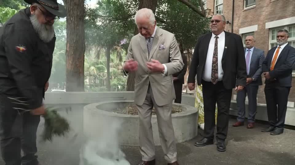 Britain's King Charles meets Indigenous community in Sydney