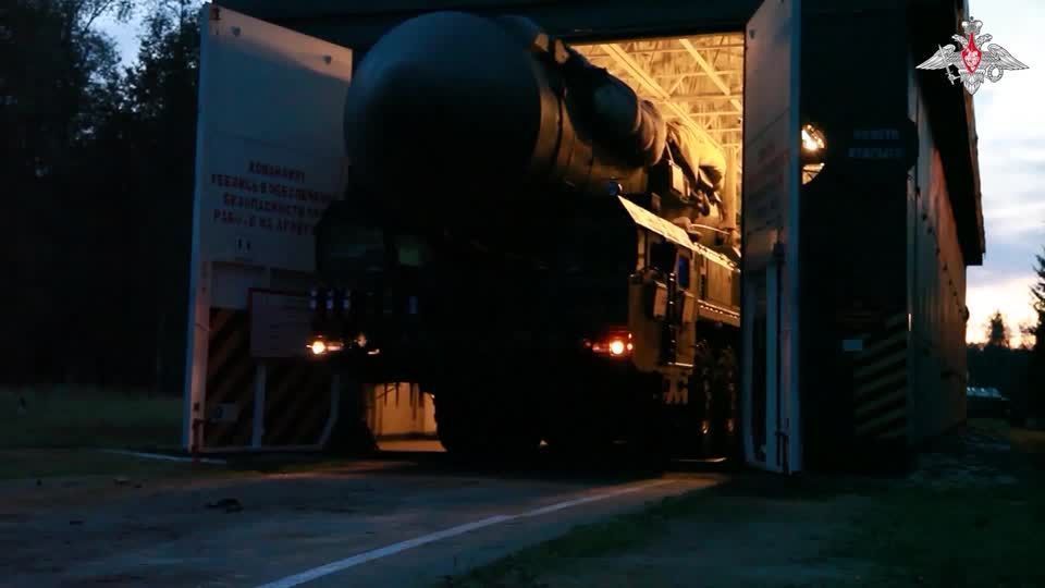 Russia shows deployment of nuclear capable Yars missiles on combat patrol