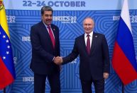 Rússia apoia esforços da Venezuela para se juntar aos Brics, diz Putin a Maduro