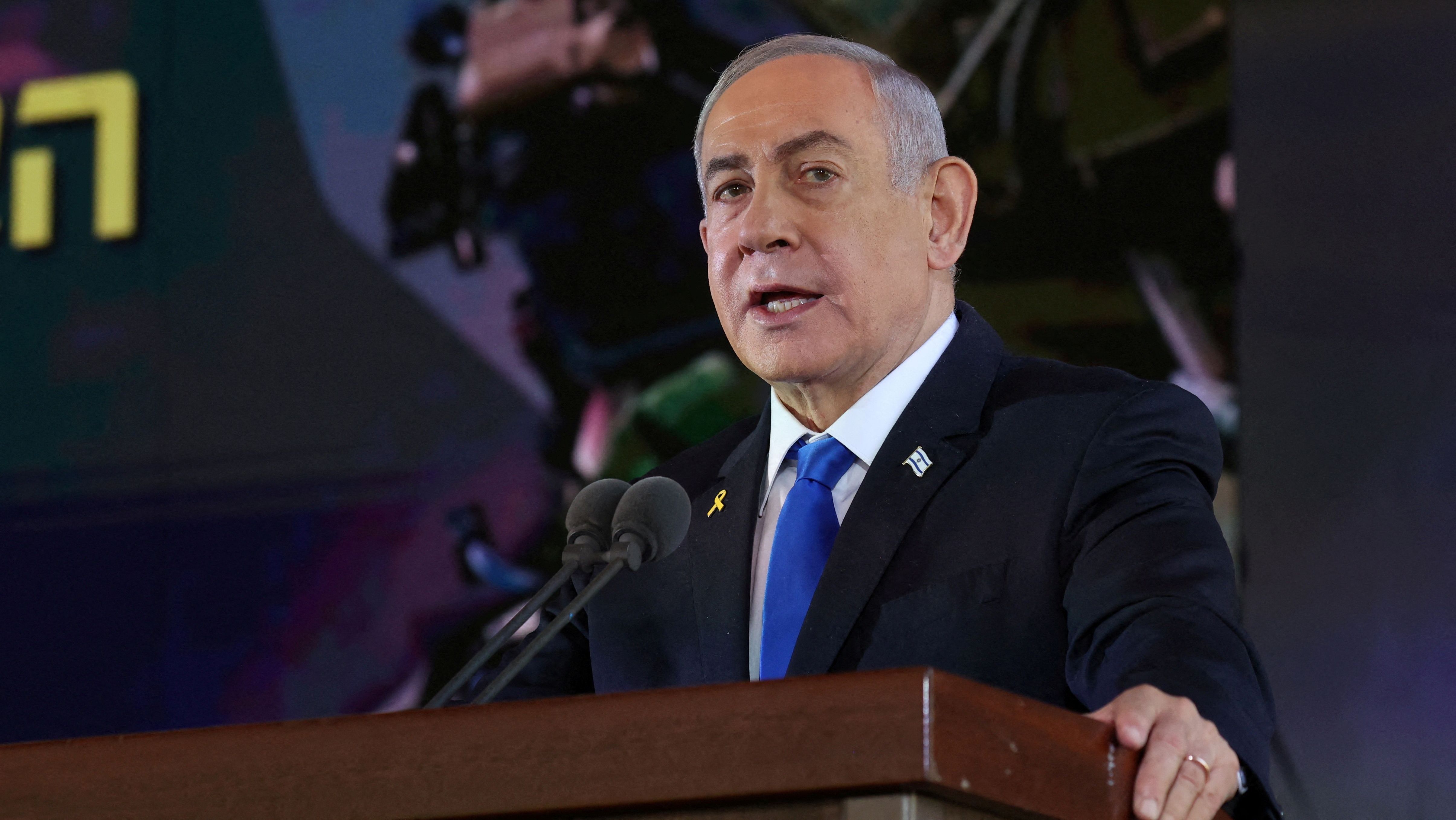 Primeiro-ministro de Israel, Benjamin Netanyahu, em Jerusalém