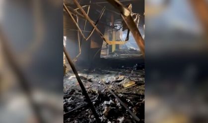 Veja como ficou o shopping que pegou fogo no centro de SP