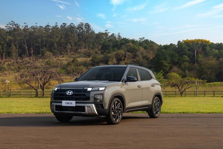 Hyundai Creta ganha novo visual e mais tecnologia • Divulgação