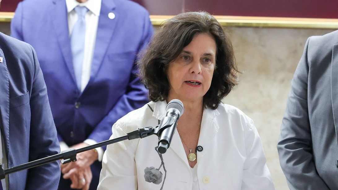 A ministra da Saúde, Nísia Trindade