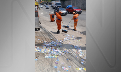 Comlurb removeu 167 toneladas de resíduos das ruas -4
