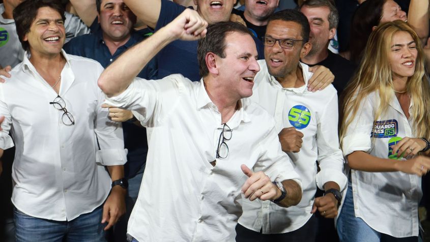 Eduardo Paes, prefeito reeleito do Rio de Janeiro • Pedro Kirilos/Estadão Conteúdo