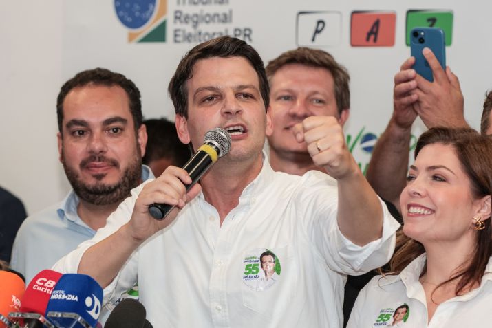 Eduardo Pimentel, prefeito eleito de Curitiba • ROBSON MAFRA/AGIF - AGÊNCIA DE FOTOGRAFIA/AGIF - AGÊNCIA DE FOTOGRAFIA/ESTADÃO CONTEÚDO