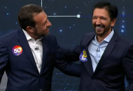Nunes e Boulos trocam provocações, se abraçam e focam em apagão no 1º debate em São Paulo