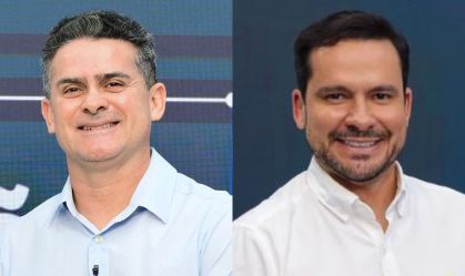 Debate em Manaus é marcado por provocações entre David Almeida e Alberto Neto