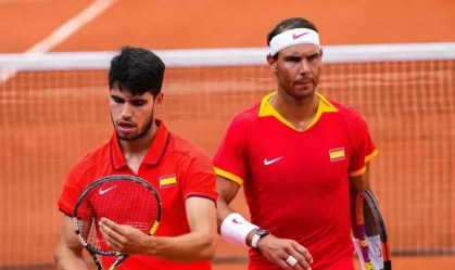 Rafael Nadal pode fazer último jogo ao lado de Alcaraz