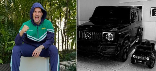Pato comprou uma versão miniatura da Mercedes G 63