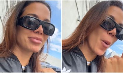 Anitta tranquiliza fãs após passagem do furacão Milton