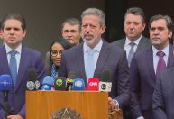 Lira oficializa apoio a Hugo Motta para a presidência da Câmara dos Deputados