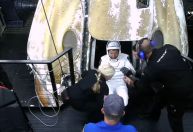 Missão Crew-8, da SpaceX, chega à Terra com quatro astronautas; assista