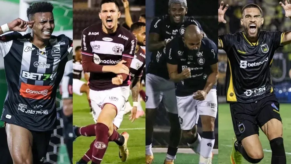 Athletic, Ferroviária, Remo e volta Redonda disputarão a Série B em 2025
