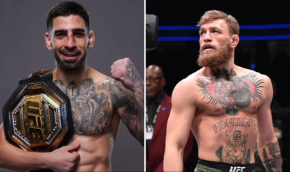 Ilia Topuria e Conor McGregor trocaram provocações