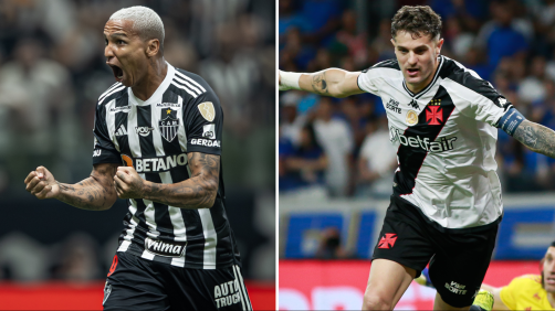 Raio-X entre Atlético-MG e Vasco na Copa do Brasil