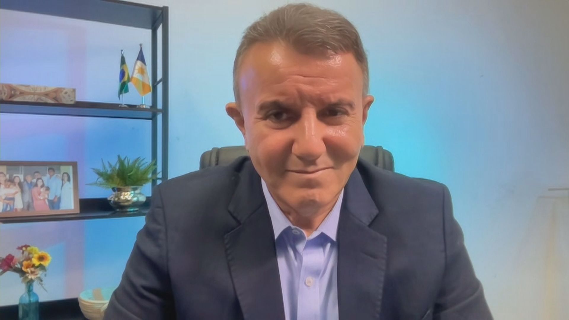Prefeito eleito de Palmas, Eduardo Siqueira Campos (Podemos)