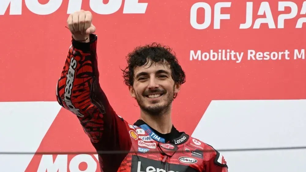 Bagnaia vence etapa do Japão e reduz vantagem de Martín para 10 pontos na MotoGP