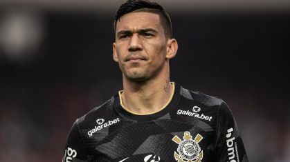 Fabian Balbuena durante partida pelo Corinthians