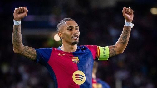 Raphinha conduz Barça na vitória contra o Bayern
