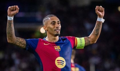 Raphinha conduz Barça na vitória contra o Bayern