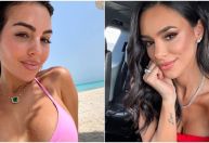 Biancardi e Georgina Rodríguez, mulher de Cristiano Ronaldo, curtem noite