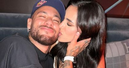 Neymar voltará ao Brasil com a namorada, Bruna Biancardi, e a filha, Mavie