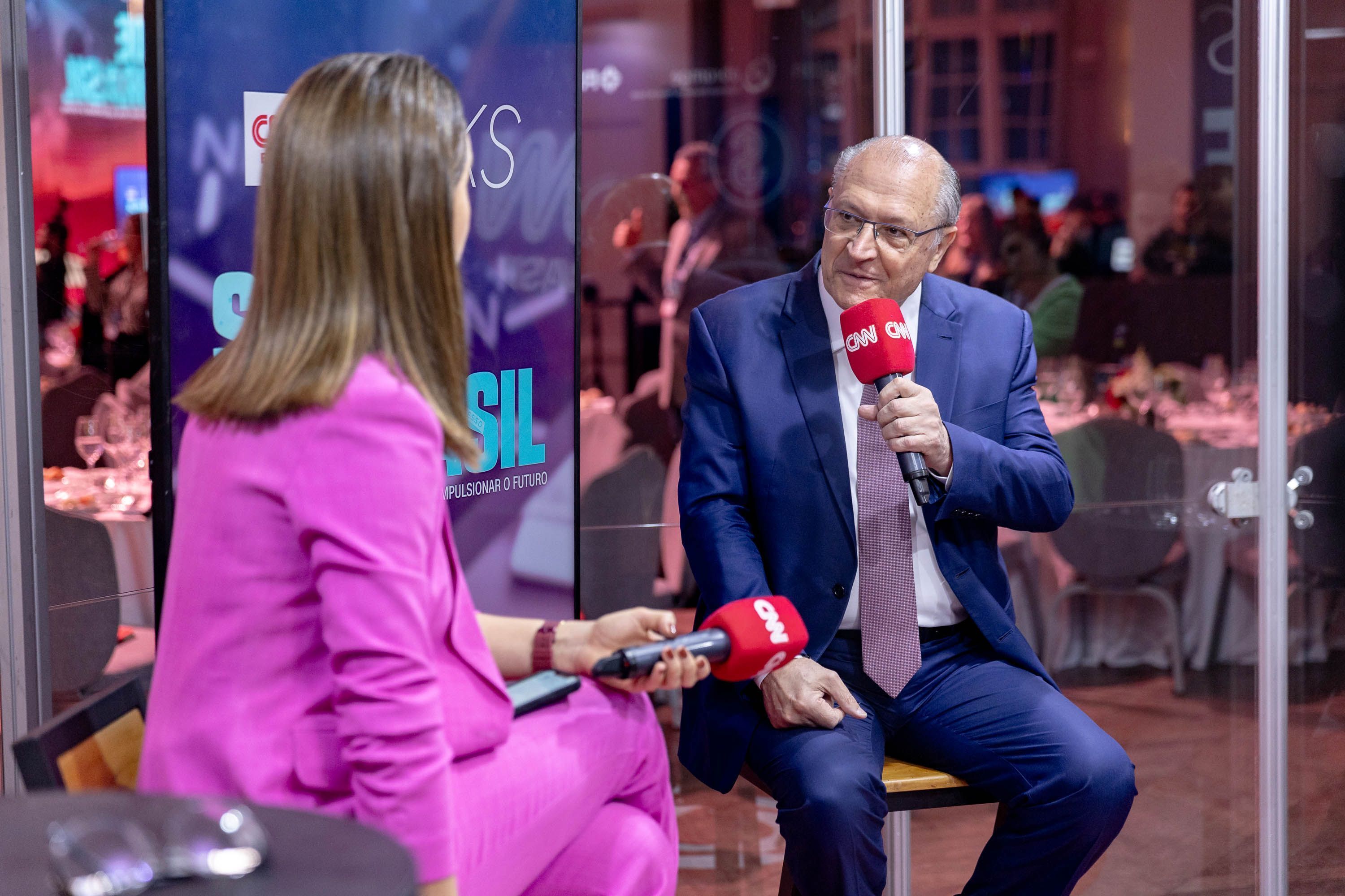 CNN TALKS _ saúde-8Geraldo Alckmin
