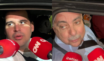 Bruno Engler e Fuad Noman chegam para debate da TV Globo