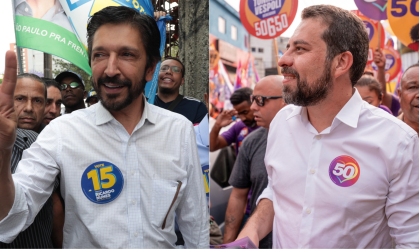 Ricardo Nunes e Guilherme Boulos