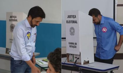 Ricardo Nunes e Guilherme Boulos