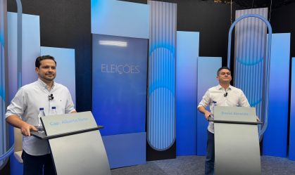 Debate em Manaus entre David Almeida e Alberto Neto é marcado por ataques e acusações