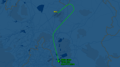 Novo avião com o presidente Lula decolou no final da noite de terça-feira (1º) da Cidade do México