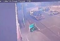 Vídeo: homem que matou segurança e baleou criança roubou guincho para tentar fugir