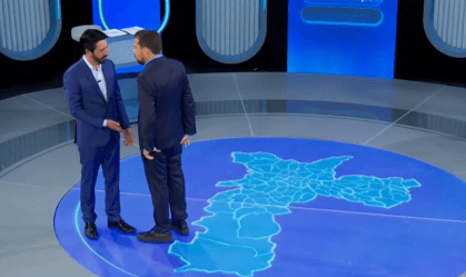 Debate da Globo entre Nunes e Boulos tem briga por espaço e troca de acusações