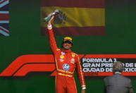 F1: Sainz vence, Leclerc vai ao pódio e Ferrari mostra força no GP do México