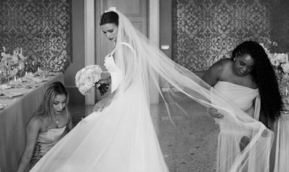 Jade Barbosa teve ajuda de Flavinha e Daiane dos Santos em casório na Itália
