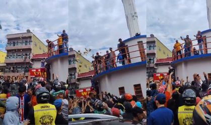 Candidato a prefeito faz "chuva de dinheiro" para eleitores e é preso pela PF