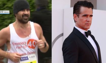 Colin Farrell participa da Maratona de Dublin; veja atores que já correram 42,1 km