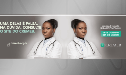 Escritora denuncia racismo em campanha publicitária do Cremeb; órgão discorda
